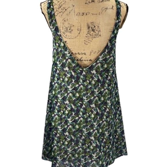 SHOW Me Your MuMu Abstract Violet Dress Size Small Purple and Green - Picture 4 of 8